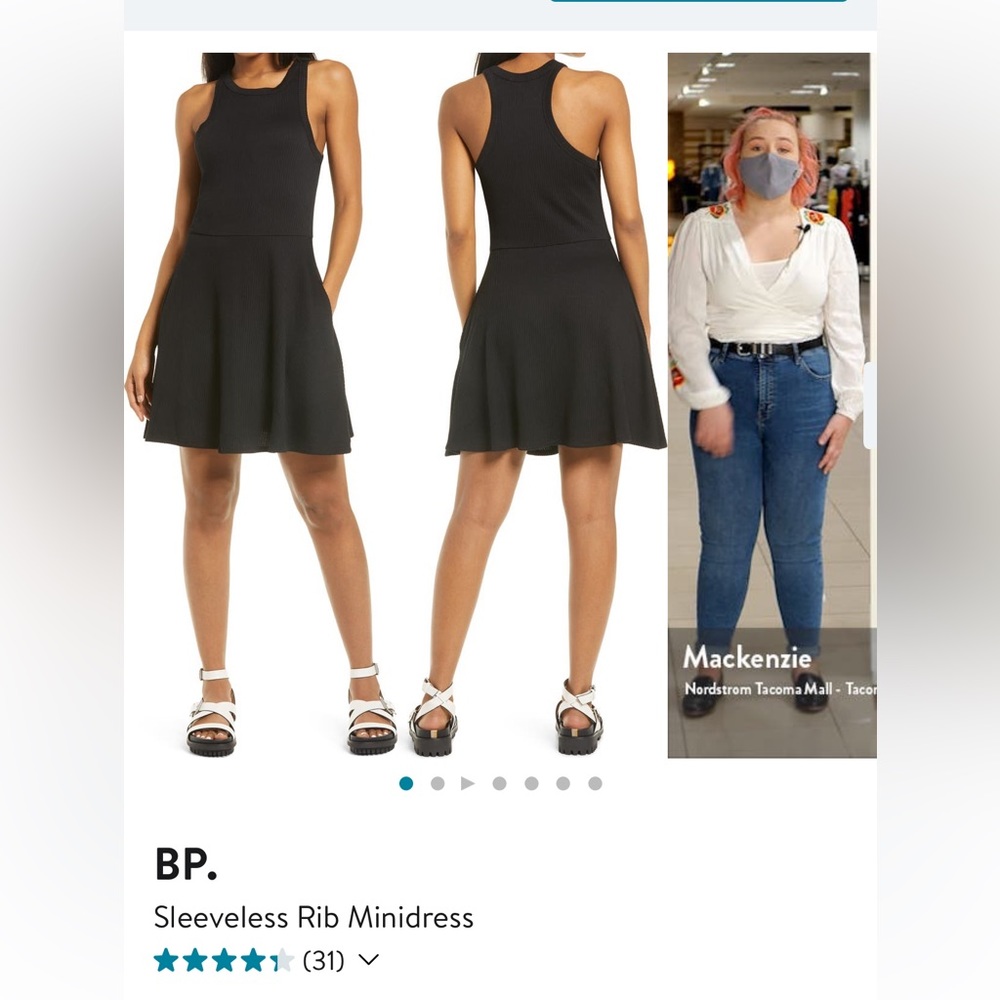 NWT - ribbed minidress from Nordstrom.